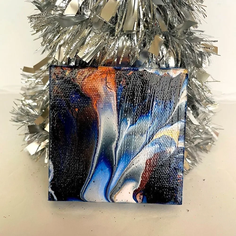 HAND‎ CRAFTED CHRISTMAS TREE ORNAMENTS, set of 4